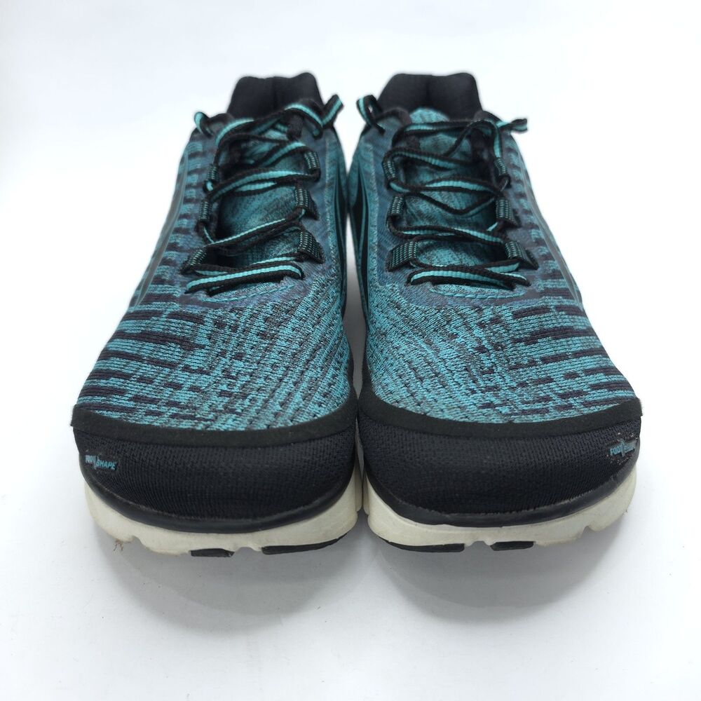 Altra Womens Torin Knit 3.5 Running Shoes Womens Size 9.5 Black Blue Zero Drop - Picture 3 of 7
